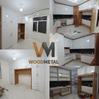 طراحی وساخت انواع کمد کابینت قفسه میزشلف دیوار پوش|جاکفشی، کمد، دراور|مشهد, آزادشهر|دیوار