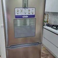 یخچال هیمالیا مدل کمبی ۵ کاره هوم بار تیتانیومی