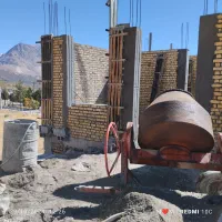 ستون ریزی. ساختمان مصالح بنایی .اجرای ستون.