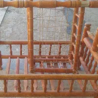 گهواره چوبی سنتی سالم و محکم