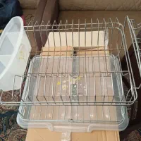 جاظرفی دوطبقه دارای جای قاشق چنگال ..کار اشپزخانه|آب‌چکان و نظم‌دهنده ظروف|تهران, توحید|دیوار