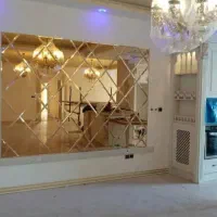 انواع آینه های طرح دار ایستاده و دکوراتیو