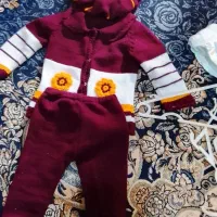 لباس دست بافت دخترانه قیمت 750