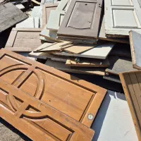 هیزم ضایعات  یک نیسان 1500