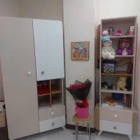 سرویس خواب کودک آپادانا کامل و لوکس|تخت و سرویس خواب|پرند, فاز ۱|دیوار