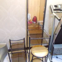 میز توالت.میز آرایشی میز آینه کنار تختی با صندلی|تخت و سرویس خواب|اصفهان, باغ دریاچه|دیوار