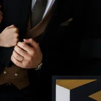 کت و شلوار مشکی نو|لباس|گلستان (تهران), |دیوار