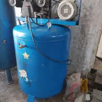 پمپ باد کمپرسورهوا ۷۵۰ لیتری سه سیلندر درحد نو