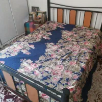 فروش تختخواب فلزی کامل با تشک طبی رویا|تخت و سرویس خواب|تهران, منیریه|دیوار