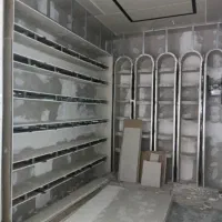 طراحی و اجرایی سقف نشیمن و پذیرایی + کار برق کامل