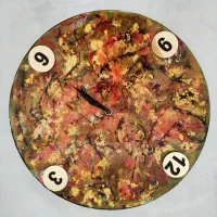 ساعت دیواری  رزینی