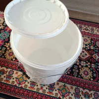 سطل پلاستیکی|ظروف نگهدارنده، پلاستیکی، یک‌بارمصرف|قم, نخودی|دیوار