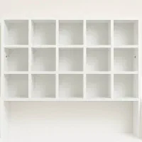 استند دکوری و کتابخانه ای 15 قفسه ای|کتابخانه، شلف، قفسه‌های دیواری|کرج, اصفهانی‌ها|دیوار