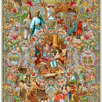 تابلو فرش سلاطین