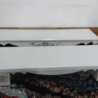 میز تلویزیون چهار تیکه چوب ام دی اف طرح استخوانی|میز تلویزیون|کلاله, |دیوار