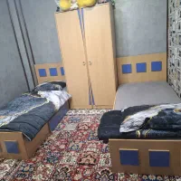 ست کمد و تخت و ویترین