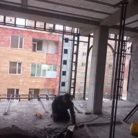 جوشکاری ساختمان نبشی کشی والپست نما رومی پوررنجی|خدمات پیشه و مهارت|اردبیل, |دیوار