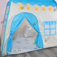 چادر بازی کلبه vip خانه ای رنگ آبی وارداتی|اسباب‌‌بازی|تهران, چیتگر جنوبی|دیوار