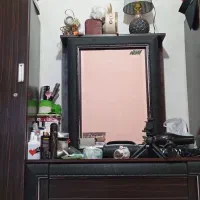 سرویس ست تخت و کمد آیینه|تخت و سرویس خواب|تهران, خاک سفید|دیوار