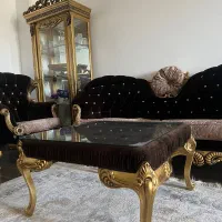 ست مبلمان ۸نفره باناهارخوری۶نفره با بوفه