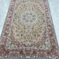 فرش ابریشم کاشان  نو ۳ متری
