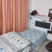 تخت یکنفره ام دی اف با دو تا کشو