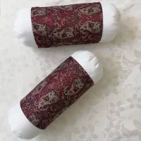 بالشت استوانه ای و  ساک تکه دوزی شده|رختخواب، بالش، پتو|قم, شهدا|دیوار
