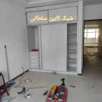 طراحی و اجرای کابینت و کمد دیواری ریلی