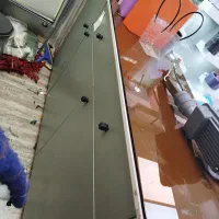 دکور و پیشخوان و ملزومات گل آرایی سطل گل فروشی