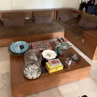 مبل ال ۵ نفره دست دو|مبلمان خانگی و میز عسلی|تهران, قلهک|دیوار