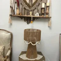 لوستر و آباژور رافیا|لوستر و چراغ آویز|نسیم‌شهر, |دیوار