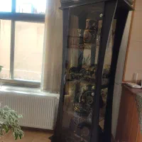 بوفه چوب راش قهوه ای تیره