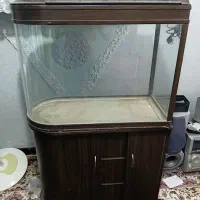 اکواریوم خارجی طرح شیشه هلال