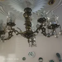 لوستر ۳شاخه دوبل