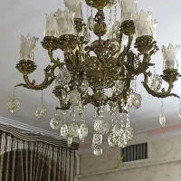 لوستر برنجی