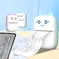 مینی پرینتر شارژی حرارتی لیبل زن|پرینتر، اسکنر، کپی، فکس|بستک, |دیوار