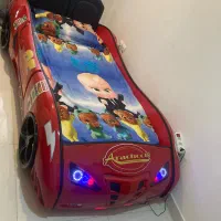 تخت ماشینی کودک|تخت و سرویس خواب|رشت, شهرک پردیسان|دیوار