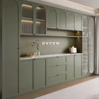 نیرو ی کابینت کار mdf جوان