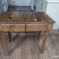 میز چهارپایه تمام چوپ .