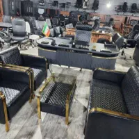 میز فلزی مدیریت و صندلی ۳۳ منشی مبل فدک