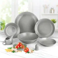 سرویس غذا خوری ۳۱ پارچه سرامیکی کاملا نو