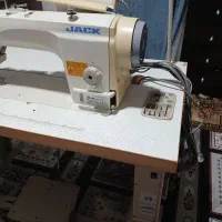 چرخ خیاطی راسته دوز جک کاملا سالم و تمیز