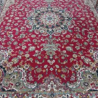 فرشه قرمز ۱۲ متری نخ اصل۷۰۰شونه|فرش|بهشهر, |دیوار