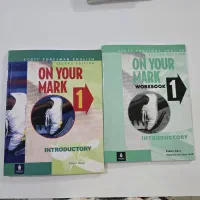 کتاب انگلیسی و سی دی On your mark 1