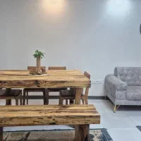 میز ناهارخوری روستیک چوب افرا|میز و صندلی غذاخوری|تهران, زنجان جنوبی|دیوار