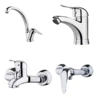 شیرآلات نگین ایران گروه ست چهار تیکه با استاندارد