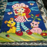 قالیچه 4 متری دخترونه زیبا