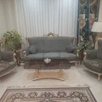 مبل طرح استیل ومیزناهارخوری