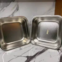 تعدادی آبکش و لگن استیل|آب‌چکان و نظم‌دهنده ظروف|شهریار, شهرک عباس پور|دیوار