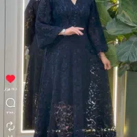 لباس مجلسی سرمه ای تیره توهین فقط سایز ۴۴ مونده|لباس|تبریز, |دیوار